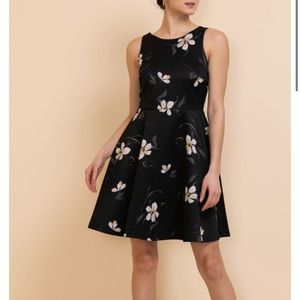 Scuba Fit & Flare Ricki’s Red Dress